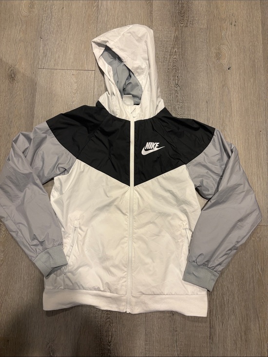 Nike Other - Nike Sportswear Windrunner Jacket - White, Black, Gray